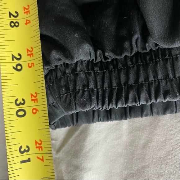 Adidas Track Pants Youth YXL Climalite Black/Blue 3 Stripe Athleticwear Sports - Picture 10 of 11